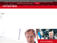 Tablet Screenshot of infoflex.se